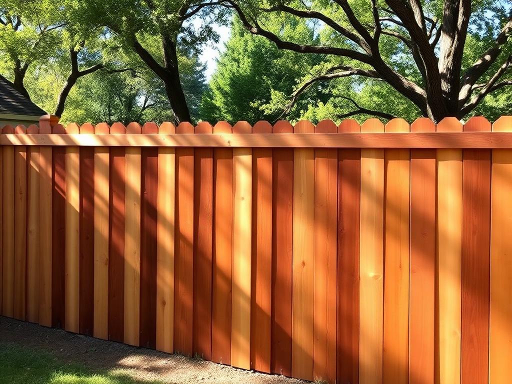 Fence Staining