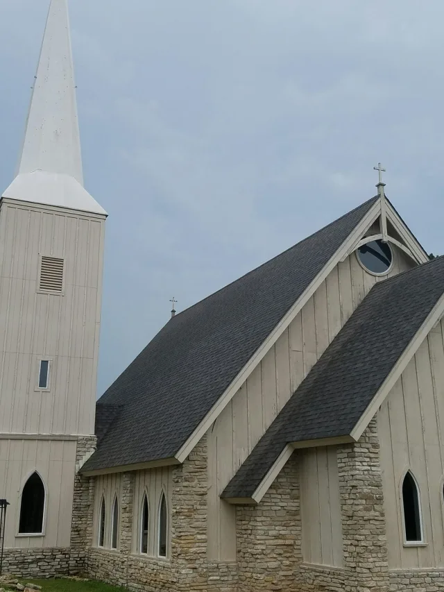 Church re-roof — architectural shingle
